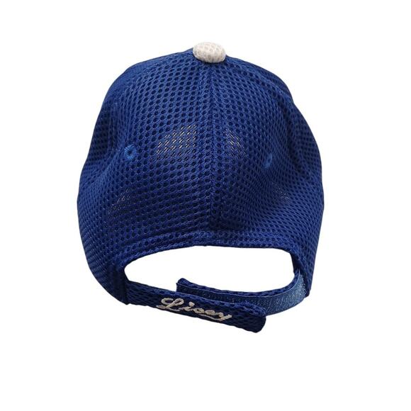 Vintage Tigres del Licey Trucker Hat Royal Blue Basebal Cap Embroidered Logo - Picture 4 of 8